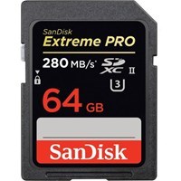 Product: SanDisk SD Extreme Pro 64GB 280MB/s UHS-II