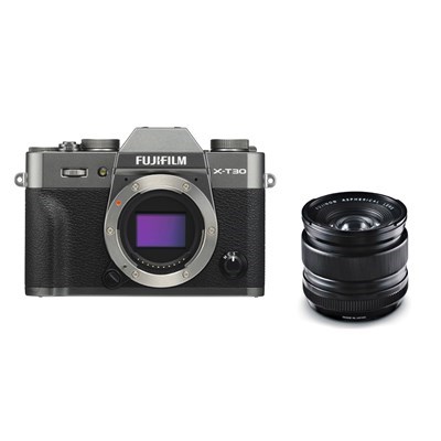 Product: Fujifilm X-T30 charcoal silver + 14mm f/2.8 kit