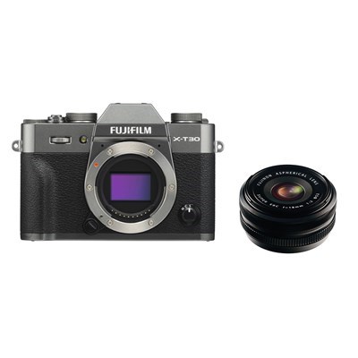 Product: Fujifilm X-T30 charcoal silver + 18mm f/2 kit