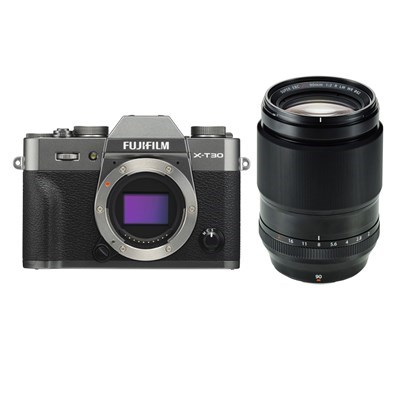 Product: Fujifilm X-T30 charcoal silver + 90mm f/2 kit