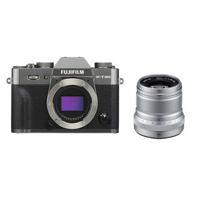 Product: Fujifilm X-T30 charcoal silver + 50mm f/2 silver kit