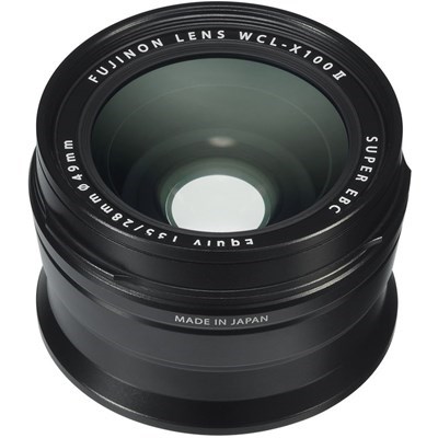 Product: Fujifilm SH WCL-X100 II Wide Conversion Lens Black grade 9
