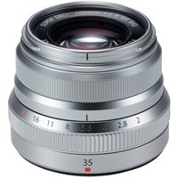 Product: Fuji SH 35mm f/2 R WR XF lens Silver grade 10 (display)