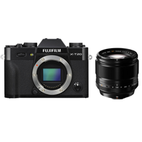 Product: Fujifilm X-T20 black + 56mm f/1.2 kit