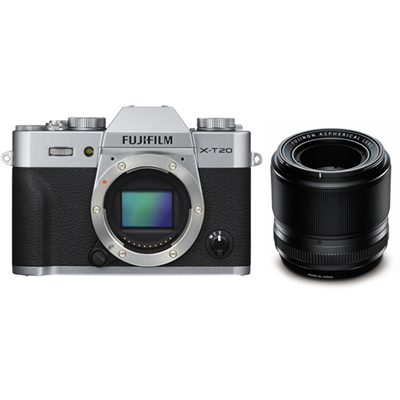Product: Fujifilm X-T20 silver + 60mm f/2.4 kit