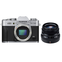 Product: Fujifilm X-T20 silver + 35mm f/2 black kit