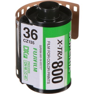 Product: Fujifilm Superia X-TRA 800 Film 35mm 36exp