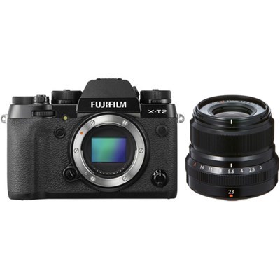 Product: Fujifilm X-T2 + 23mm f/2 kit (black lens)