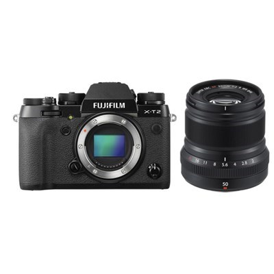 Product: Fujifilm X-T2 + 50mm f/2 kit (black lens)