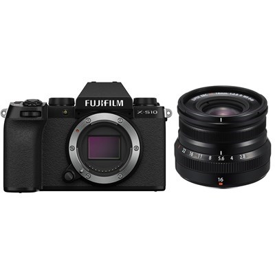 Product: Fujifilm X-S10 Black + 16mm f/2.8 WR Black kit
