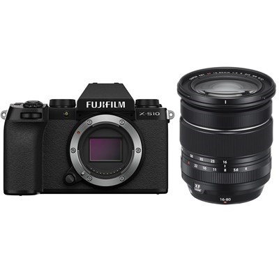 Product: Fujifilm X-S10 Black + 16-80mm f/4 R OIS WR Kit