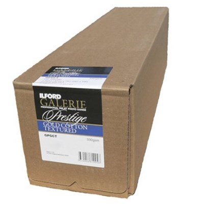Product: Ilford 44"x15m Galerie Gold Cotton Textured 330gsm Roll