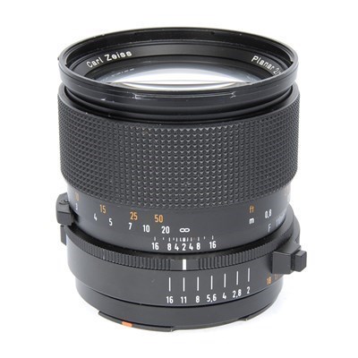 Product: Hasselblad SH 110mm f/2 Zeiss Planar FE lens w/-  hood grade 9 (last improved version)