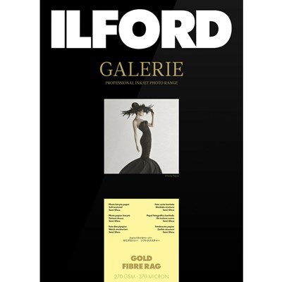 Product: Ilford A3 Galerie Gold Fibre Rag 270gsm (25 Sheets)