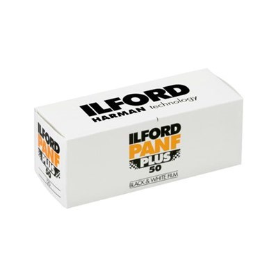 Product: Ilford Pan F Plus 50 Film 120 Roll