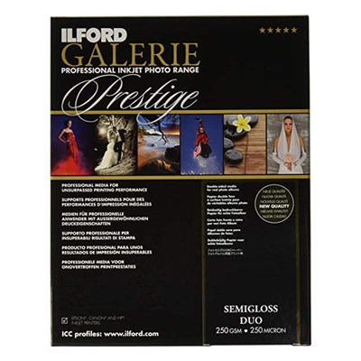 Product: Ilford A4 Galerie Semi Gloss Duo 250gsm (25 Sheets)