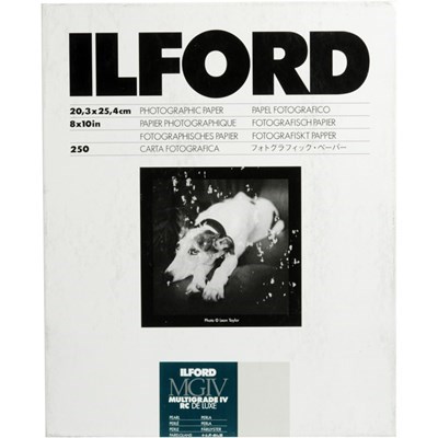 Product: Ilford 8x10" MGIV RC Deluxe Pearl 250s