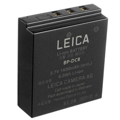 Product: Leica BP-DC8 Li-ion Battery: X1 + X2