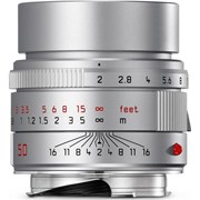 Leica 50mm f/2 APO Summicron-M Lens Silver