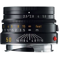Product: Leica SH 50mm f/2.5 Summarit-M lens black grade 10