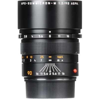 Product: Leica SH 90mm f/2 APO-Summicron M ASPH lens black grade 7