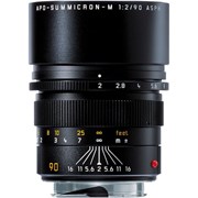 Leica 90mm f/2 APO-Summicron-M ASPH Lens Black