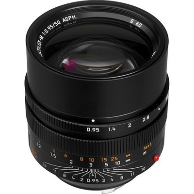 Product: Leica SH 50mm f/0.95 Noctilux-M ASPH Lens Black grade 9