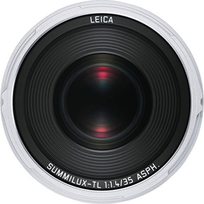 Product: Leica SH 35mm f/1.4 Summilux-TL ASPH Lens Silver grade 9