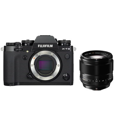 Product: Fujifilm X-T3 Black + 56mm f/1.2 Kit