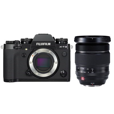 Product: Fujifilm X-T3 Black + 16-55mm f/2.8 WR Kit