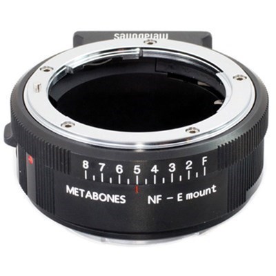 Product: Metabones SH Nikon G-Sony E lens adapter (matt black) grade 9