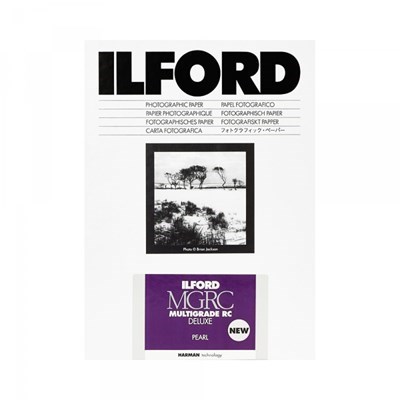 Product: Ilford 8x10" MGRC Multigrade Deluxe Pearl 5th Gen (25 Sheets)