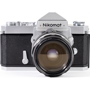 Nikon SH (Nikkormat) FT body w/- 35mm f/2 Auto-O non AI lens grade 9