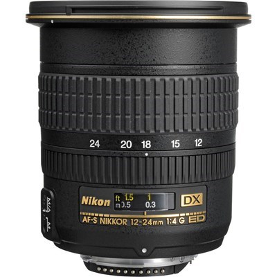 Product: Nikon SH AFS 12-24mm f/4 G IF ED DX lens grade 8