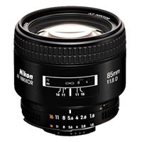 Product: Nikon SH AF 85mm f/1.8D lens grade 8