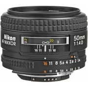 Nikon SH AF 50mm f/1.4D lens grade 9