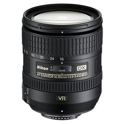 Product: Nikon SH AFS 16-85mm f/3.5-5.6G DX VR lens grade 8