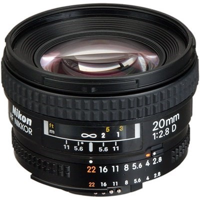 Product: Nikon AF 20mm f/2.8D Lens