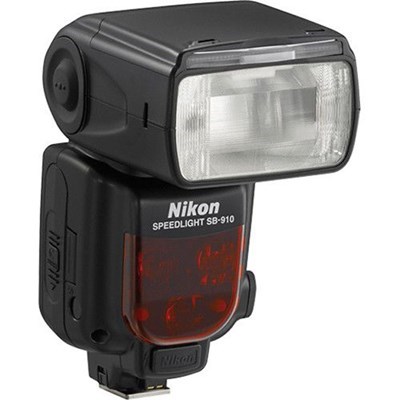 Product: Nikon SH SB-910 Speedlight Unit w/- 4 x eneloop rechargable batteries grade 9