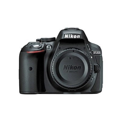 Product: Nikon SH D5300 Body only black 4,407 actuations grade 8