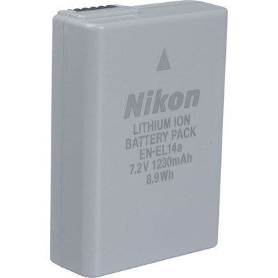 Product: Nikon SH EN-EL14A Li-ion Battery: DF/ D3100/D3200/D3300/D5100 grade 10