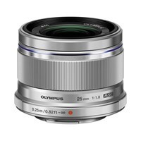 Product: Olympus 25mm f/1.8 Lens Silver
