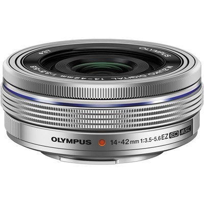 Product: Olympus 14-42mm f/3.5-5.6 Pancake Lens Silver (Electronic Zoom)