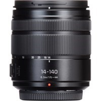 Product: Panasonic SH 14-140mm f/3.5-5.6 Lumix G Vario ASPH OIS lens black grade 8