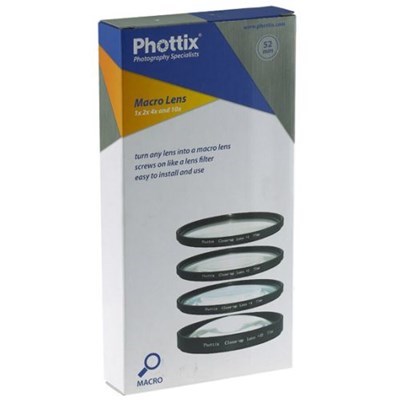 Product: Phottix 52mm Close-up Lens +1,+2,+4,10x