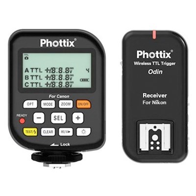 Product: Phottix SH Odin TTL Flash Trigger Set Nikon grade 10