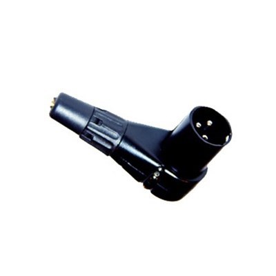 Product: Que Audio Compact Thread adapter(female) to 90 degree XLR (male) with electronic balancing circuit