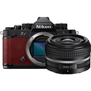 Nikon Z F Bordeaux Red with Z 40mm f/2 SE