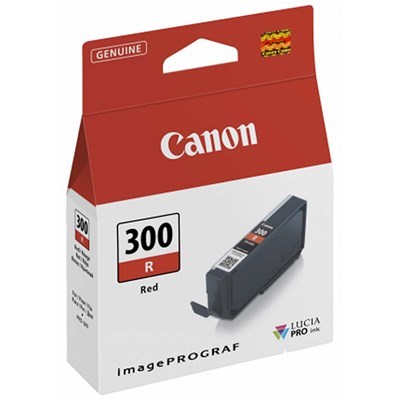 Product: Canon LUCIA PRO PFI-300 Red Ink