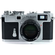 Nikon SH S3 2000 Millennium body + 50mm f/1.4 Nikkor-S lens grade 9